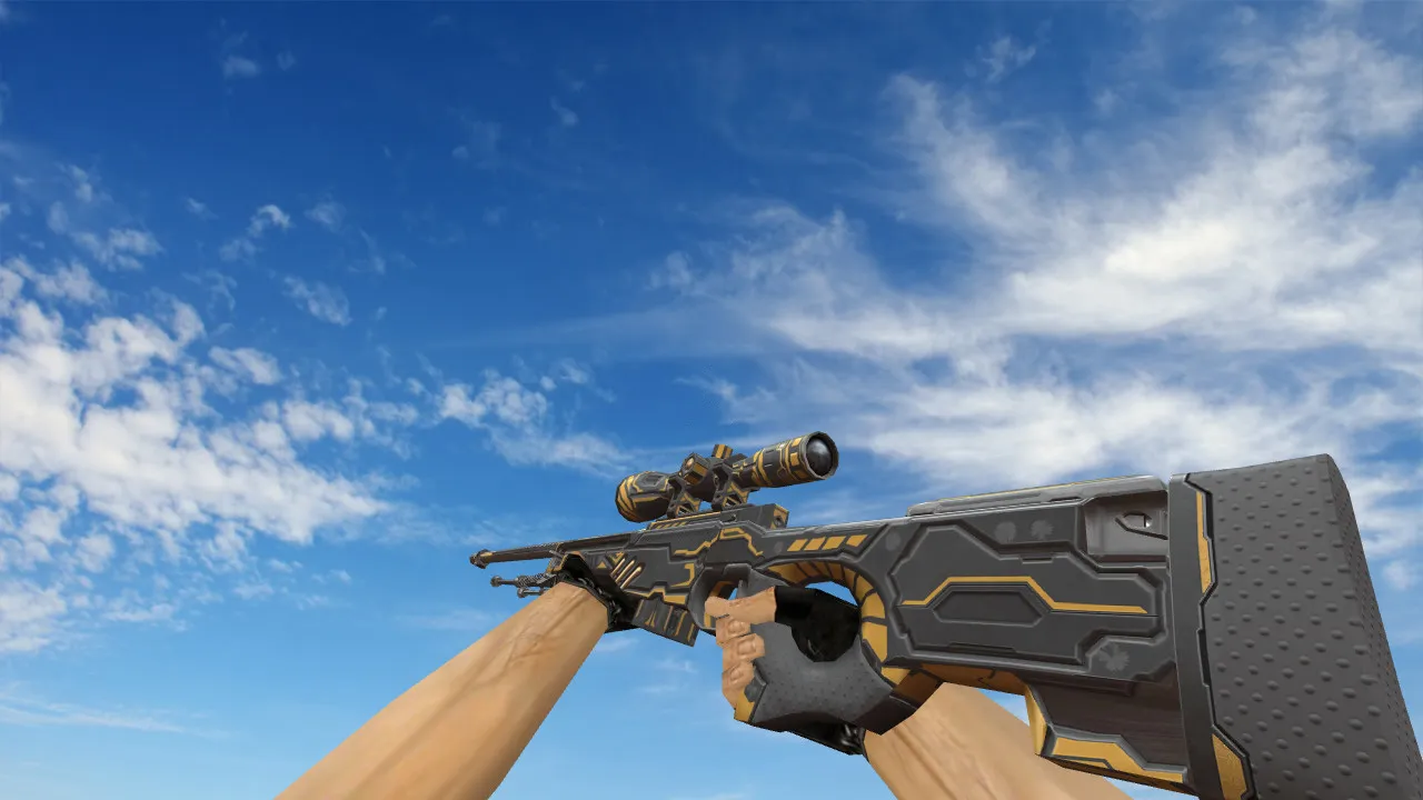 Модель AWP Hyperion для CS 1.6 - Обнови своё оружие — скриншот 1