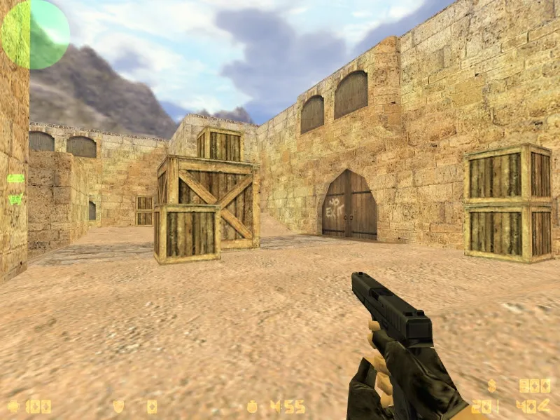 Скачать de_dust25 карта для CS 1.6: точки, раунды за CT/T, оптимизация wpoly/epoly и .nav для ботов - Скриншот