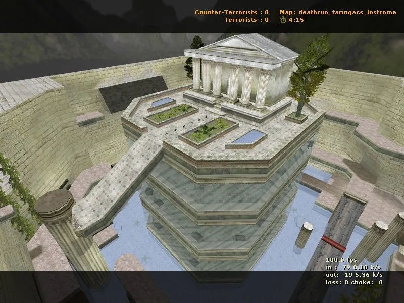 Скачать deathrun_taringacs_lostrome — карта для CS 1.6: раунды, тактика, .nav и оптимизация - Скриншот