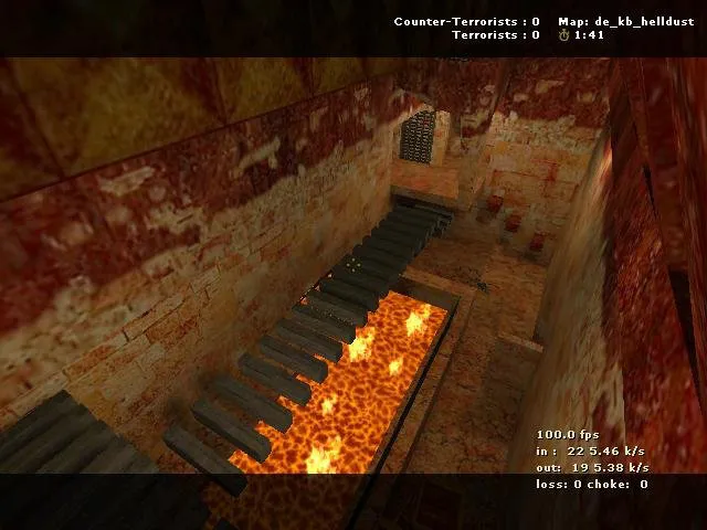 Скачать Карта de_kb_helldust для CS 1.6 – характеристики и особенности - Скриншот