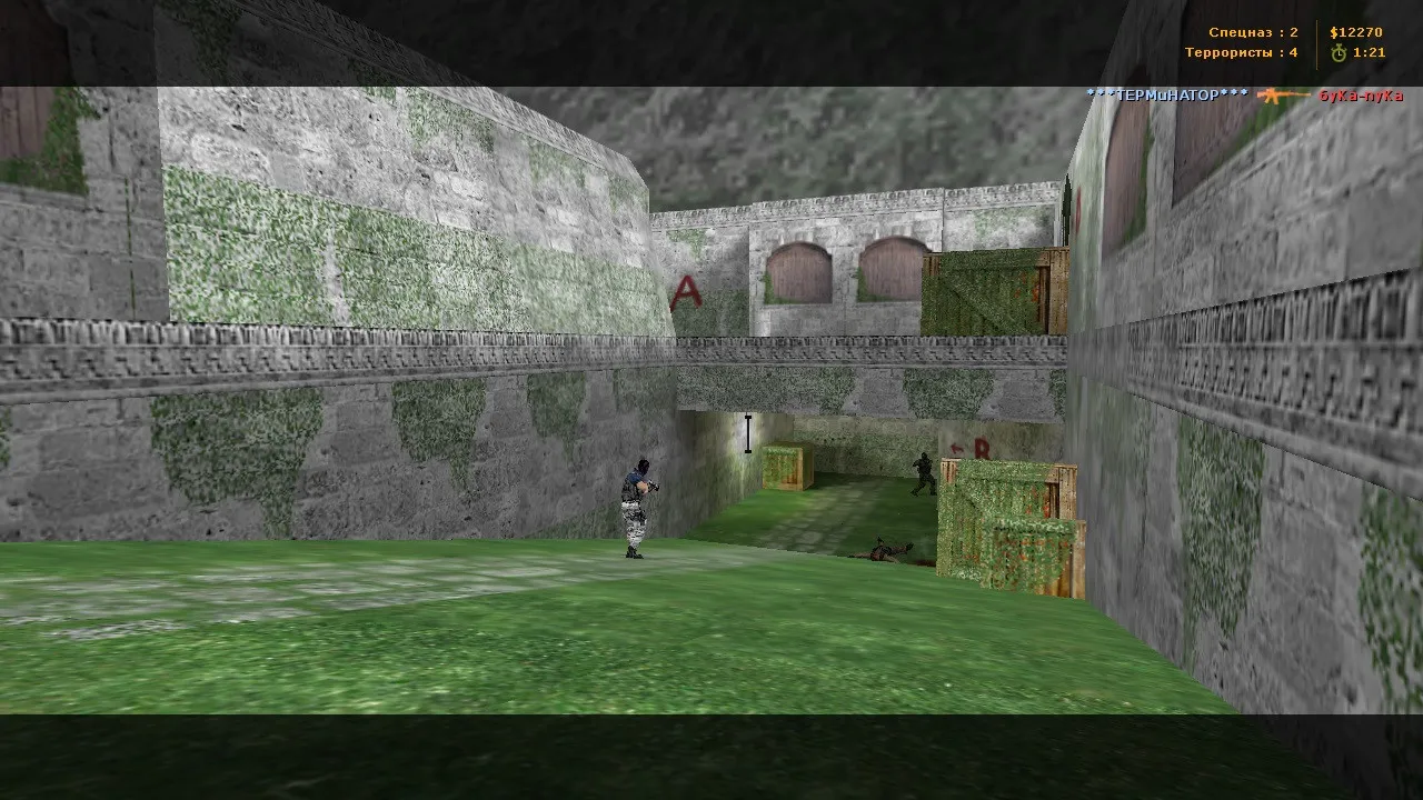 de_green для CS 1.6: тактика, точки, .nav для ботов и оптимизация wpoly/epoly — скриншот 12