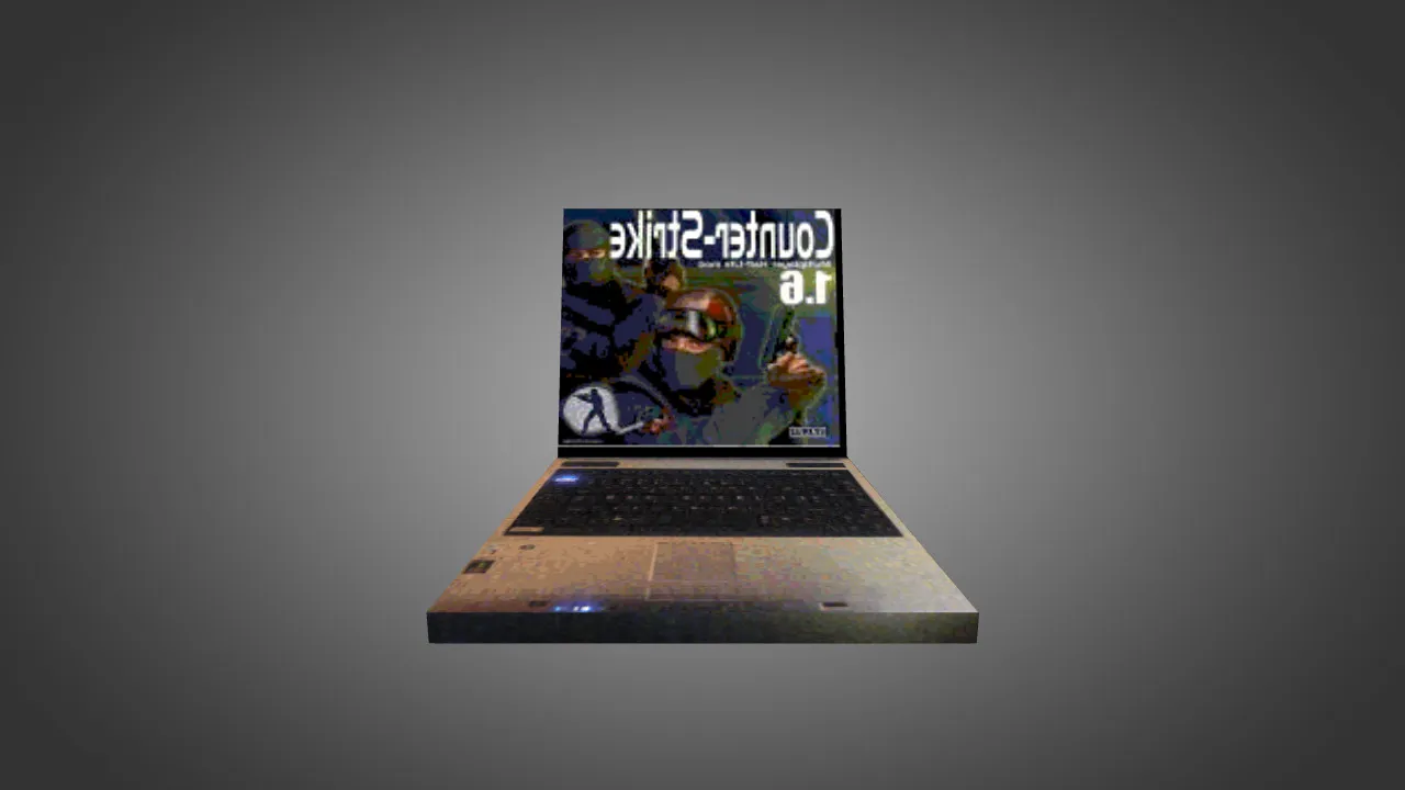 Скачать Модель «Laptop for Defuse Kit» (v_ модели) для CS 1.6: звуки, анимация осмотра и качество текстур - Скриншот