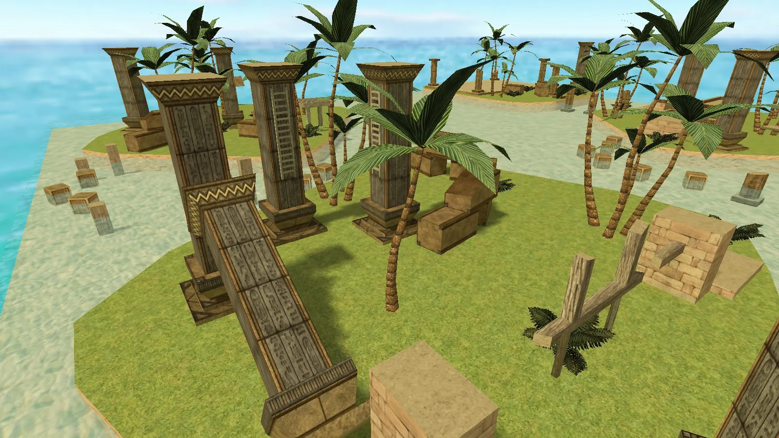 Скачать deathrun_tropico_beta1 для CS 1.6: тактика за терр и спец-режим, баланс точек, .nav и оптимизация - Скриншот