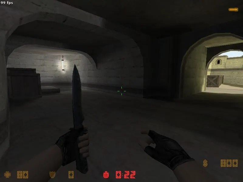 de_dust2_llapi карта для CS 1.6: баланс сторон, точки, .nav и оптимизация wpoly/epoly — скриншот 6