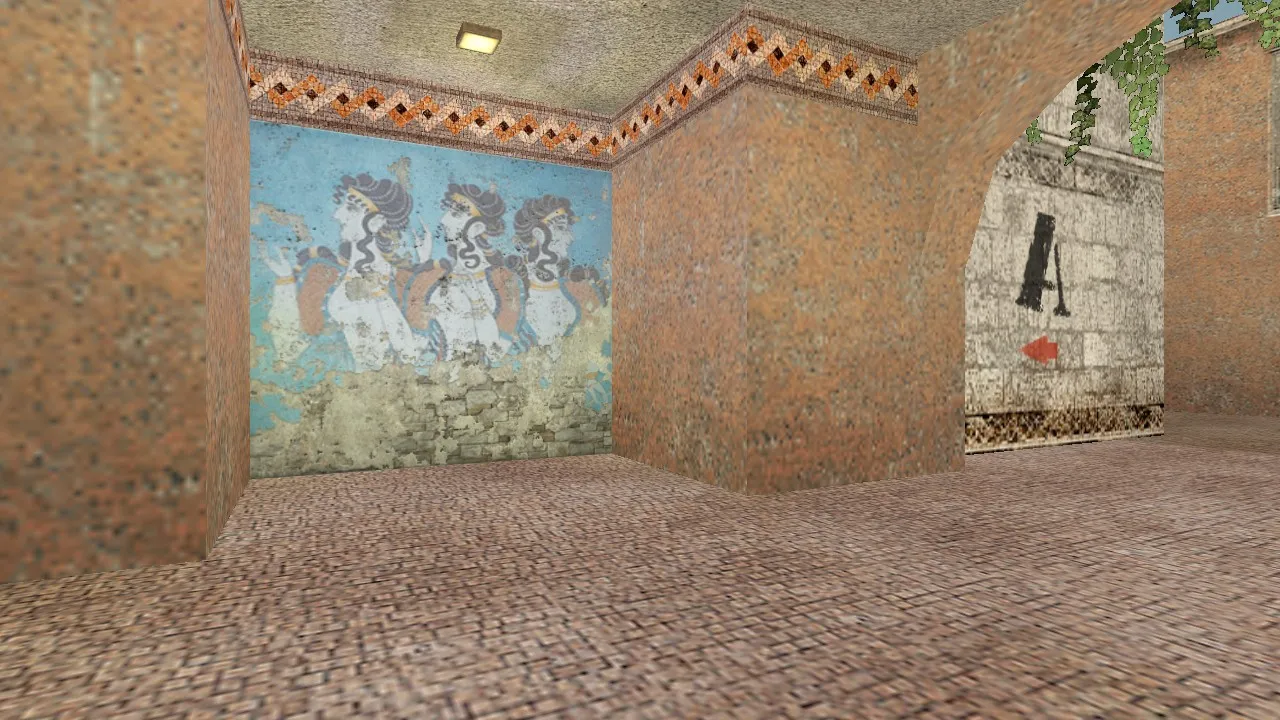 de_grec — карта для CS 1.6: точки, маршруты, оптимизация и .nav для ботов — скриншот 1