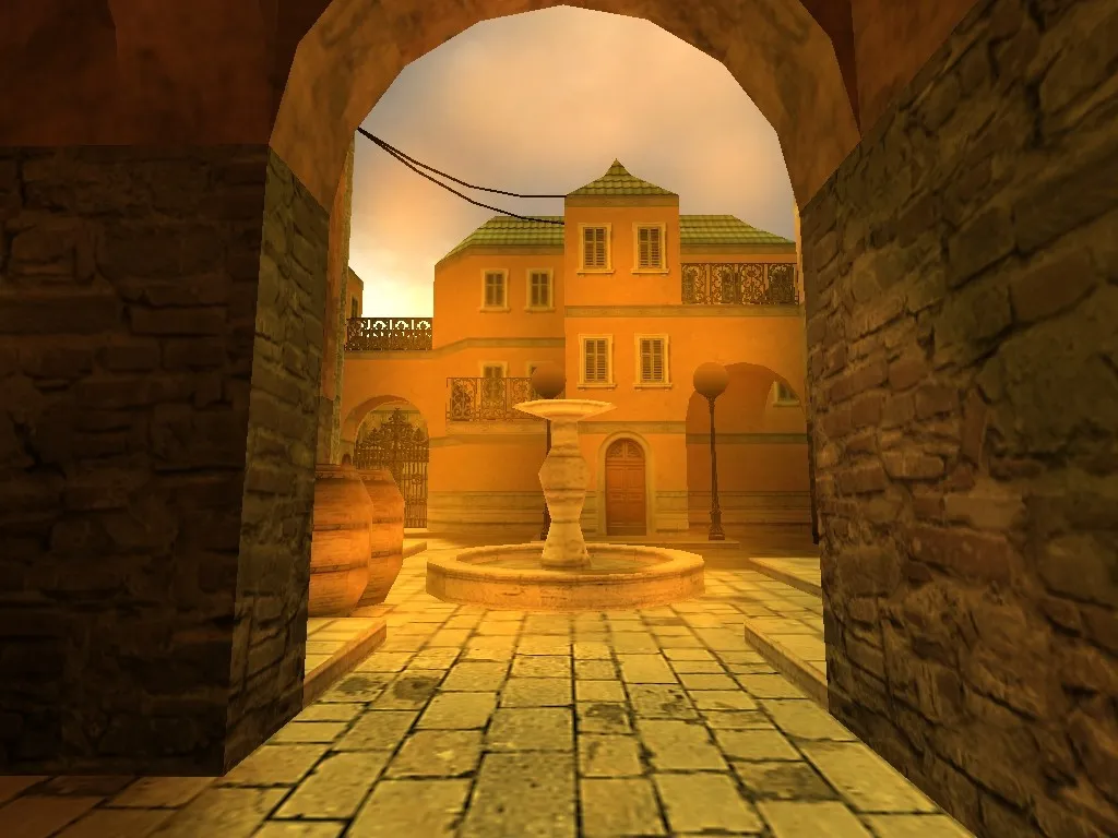 Карта de_terrace_hill для CS 1.6 — стратегические преимущества и тактики — скриншот 7