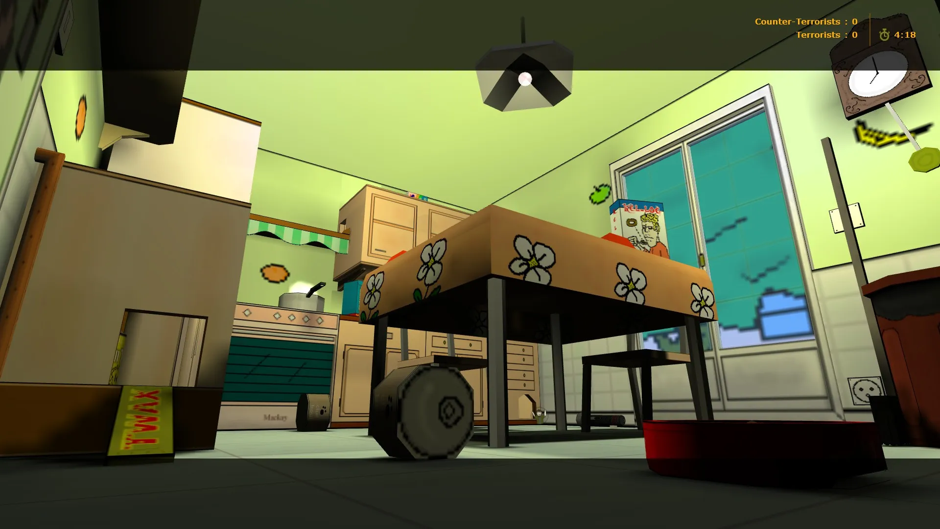 Скачать Карта de_rats_kitchoon для CS 1.6: тактические возможности и детали - Скриншот