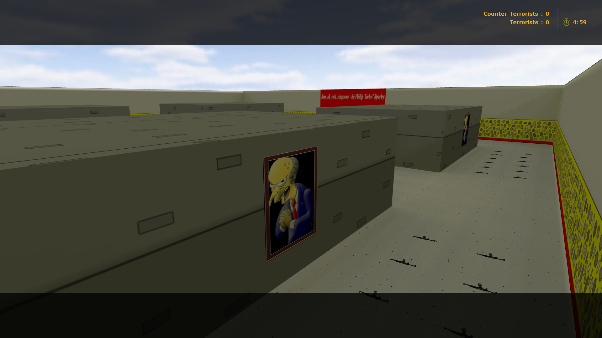 Скачать aim_ak_colt_simpsons - Скриншот