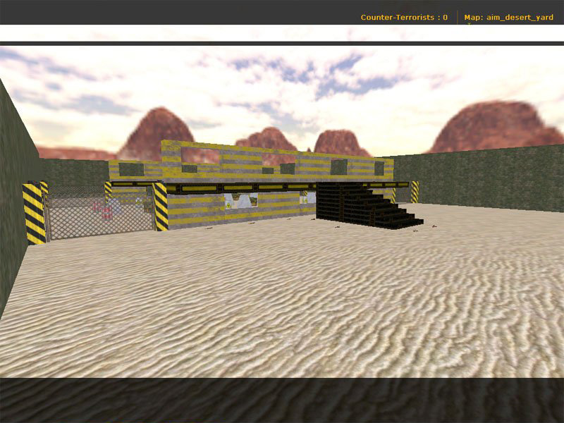 aim_desert_yard — скриншот 1