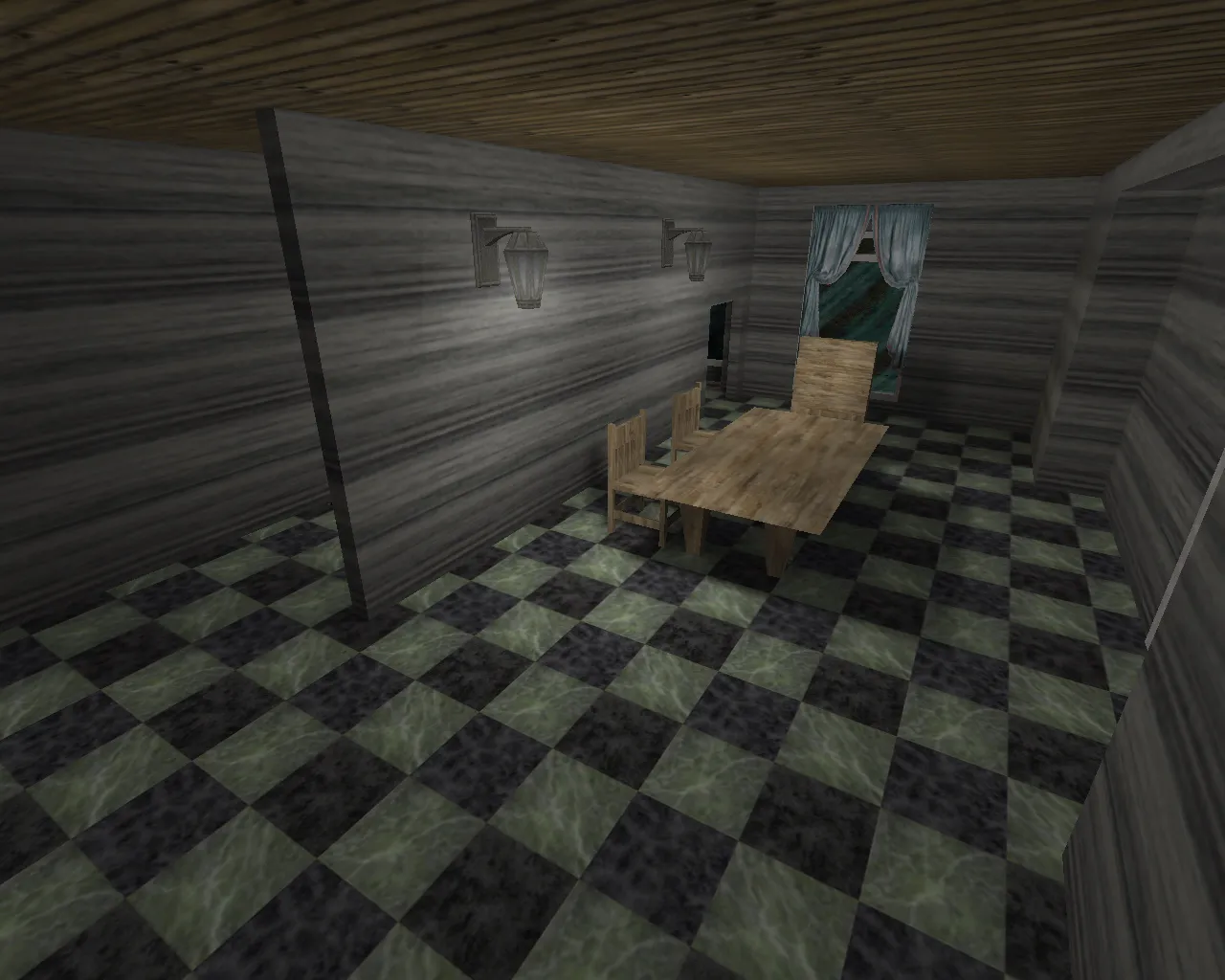 Скачать cs_horror — карта для CS 1.6: локации, точки под спавн, подсказки по раундам и настройка ботов - Скриншот