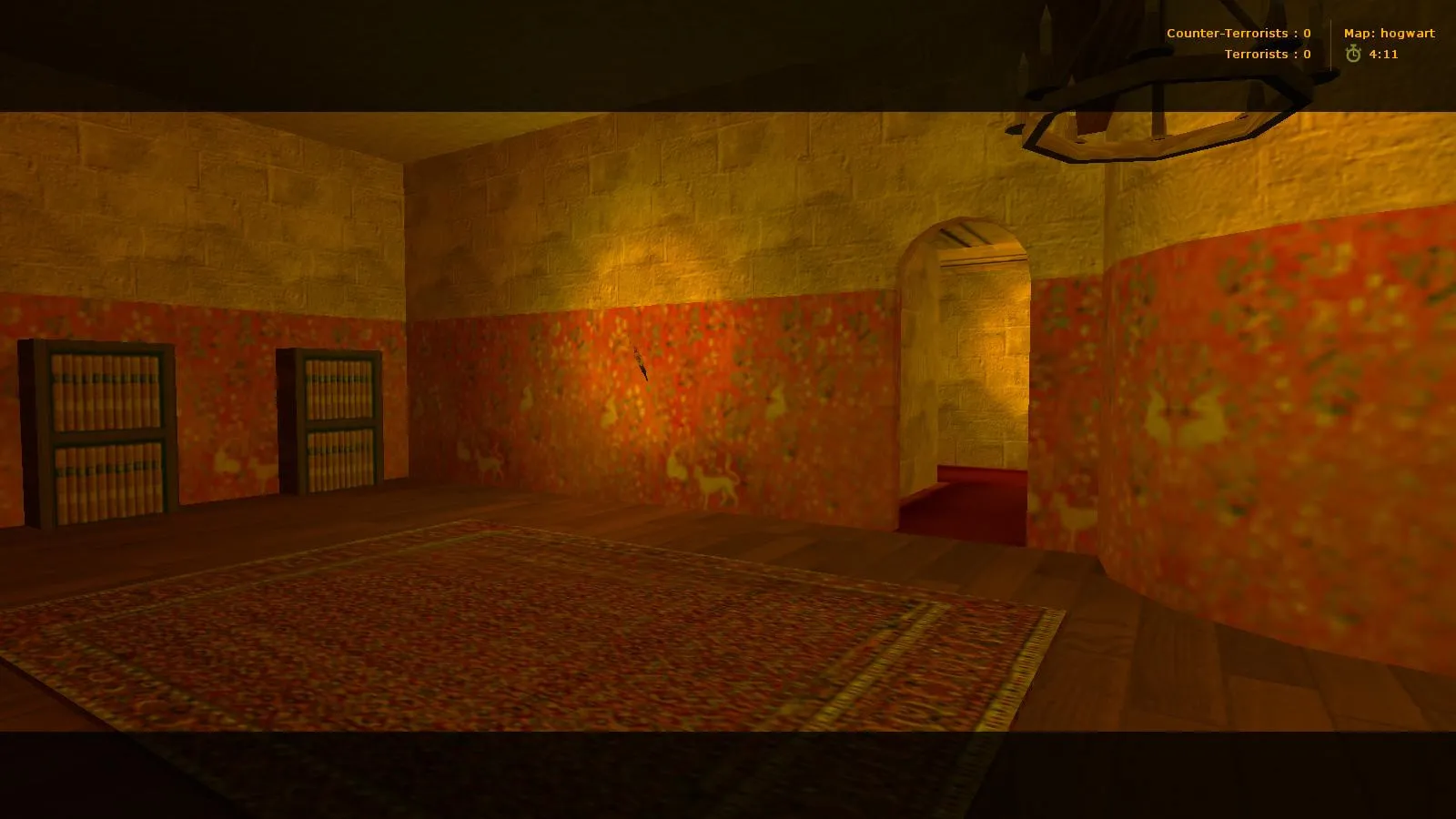 Скачать Карта deathrun_hogwarts для CS 1.6: deathrun-режим, точки, маршруты, .nav и оптимизация wpoly/epoly - Скриншот
