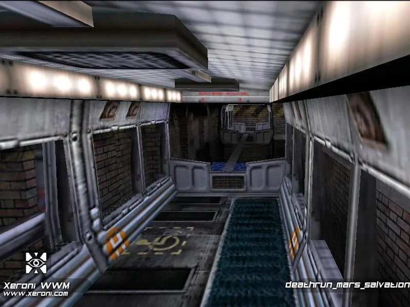 Скачать deathrun_mars_salvation для CS 1.6: карта deathrun, точки за стороны, .nav для ботов и оптимизация - Скриншот