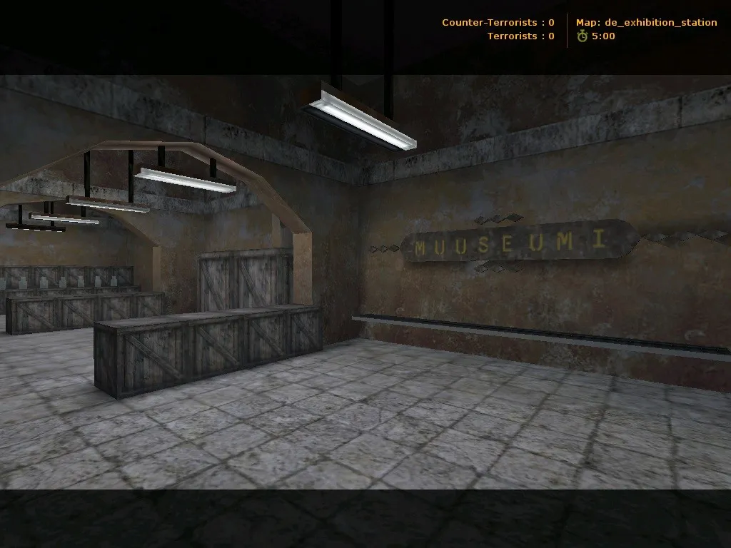 de_exhibition для CS 1.6: обзор карты, точки, баланс сторон и оптимизация wpoly/epoly — скриншот 2