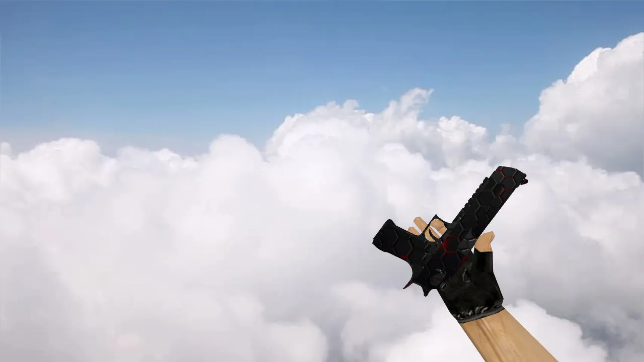 Скачать Модель «Deagle Red Black Carbon» для CS 1.6: Высокое качество и стиль - Скриншот