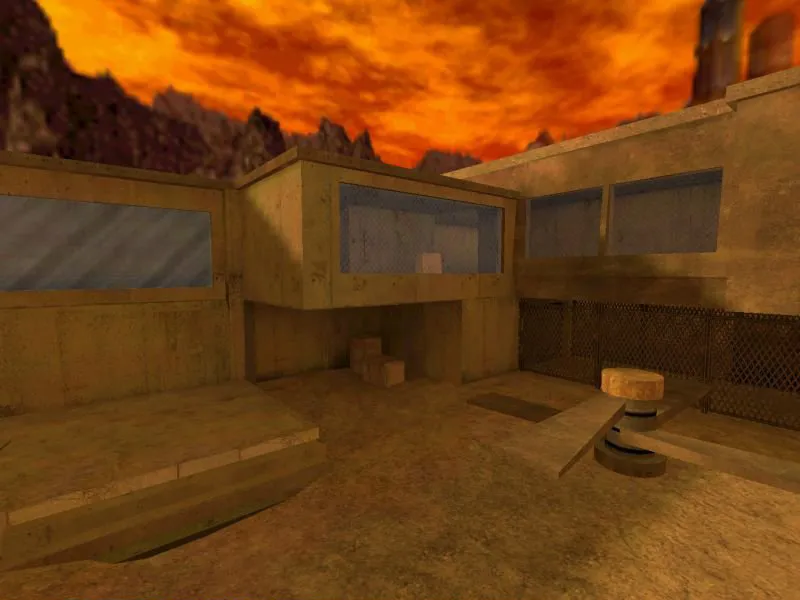 Скачать deathrun_burnzone для CS 1.6: тактика, точки, баланс сторон, .nav для ботов и оптимизация wpoly/epoly - Скриншот