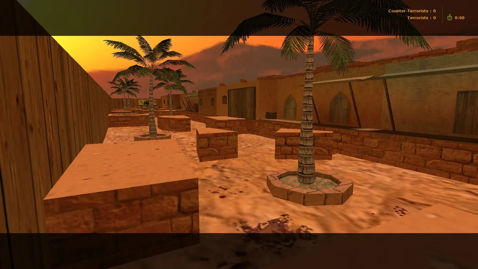Скачать deathrun_atacama для CS 1.6: карта deathrun, точки ловушек, маршруты за терр/контры, .nav и оптимизация - Скриншот