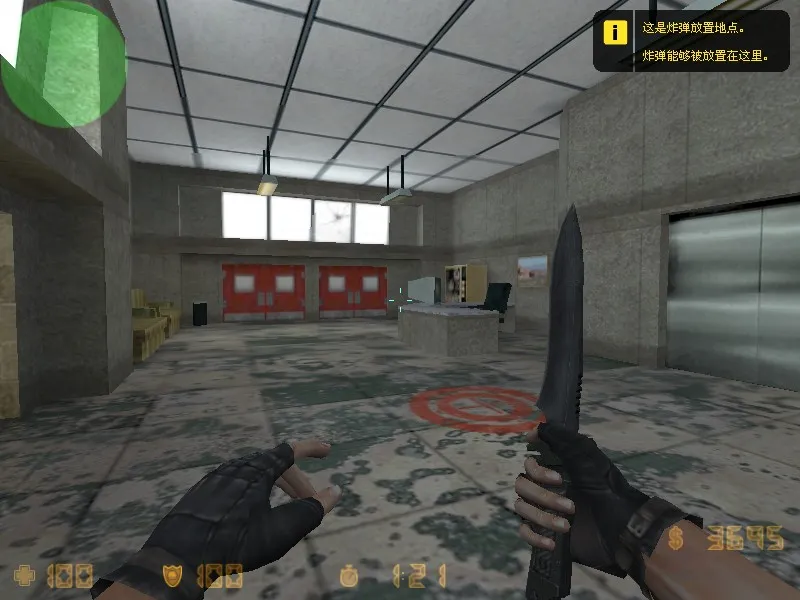 de_dryway для CS 1.6: тактика за Т и КТ, точки, .nav и оптимизация карты — скриншот 6