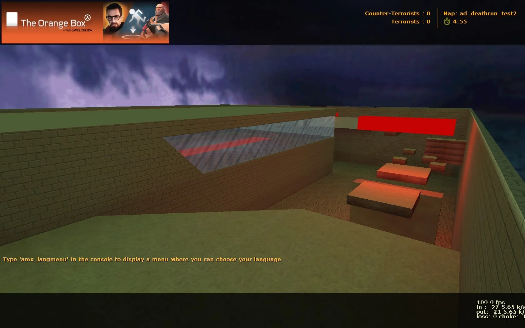 Скачать ad_deathrun_rzeznia_easy — deathrun карта для CS 1.6: точки, маршруты, боты и оптимизация - Скриншот