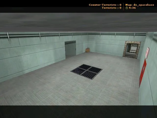 Скачать Карта de_spacebase для CS 1.6: Тактика и особенности - Скриншот
