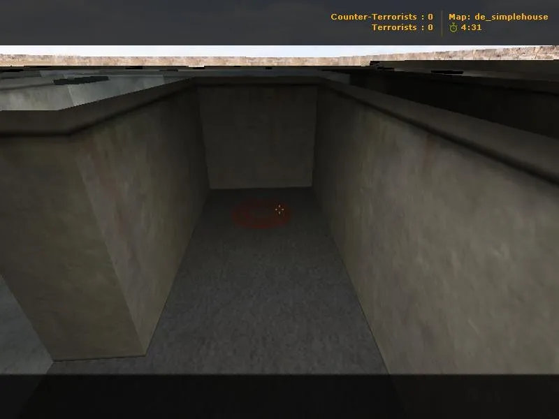 Скачать Карта de_simplehouse для CS 1.6 - Тактика и особенности - Скриншот