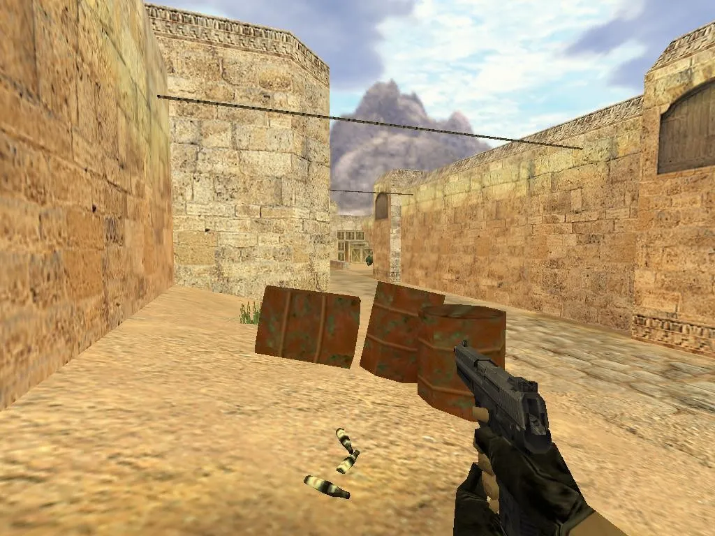 Скачать de_dust2x2_laskurid карта для CS 1.6: баланс сторон, точки, .nav, оптимизация wpoly/epoly - Скриншот