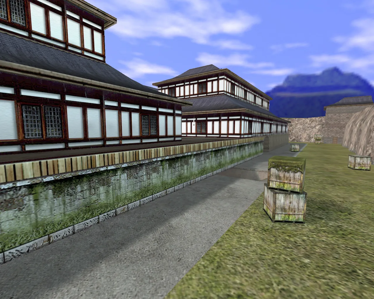 Скачать Карта de_samurai для CS 1.6: тактические возможности и особенности - Скриншот