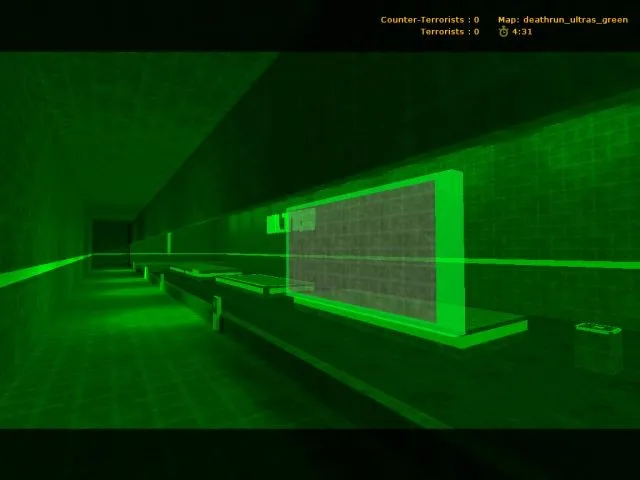 Скачать deathrun_all_green для CS 1.6: баланс, точки, .nav для ботов и оптимизация карты - Скриншот