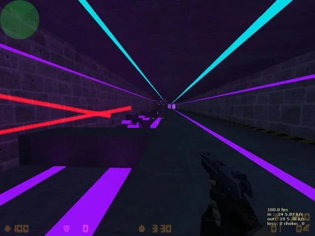 deathrun_hdr для CS 1.6: карта Deathrun, точки ловушек, .nav для ботов и оптимизация — скриншот 5