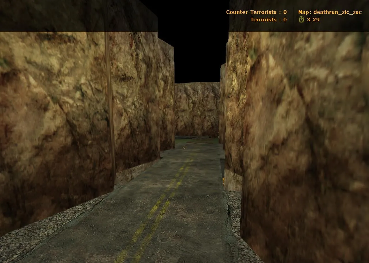 Скачать deathrun_zic_zac — карта deathrun для CS 1.6: ловушки, раунды, точки для CT и T - Скриншот