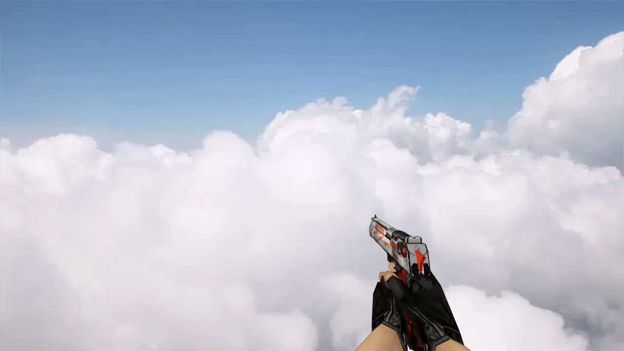 Скачать Модель «Deagle Карп кои» для CS 1.6: улучшенная графика и звук - Скриншот