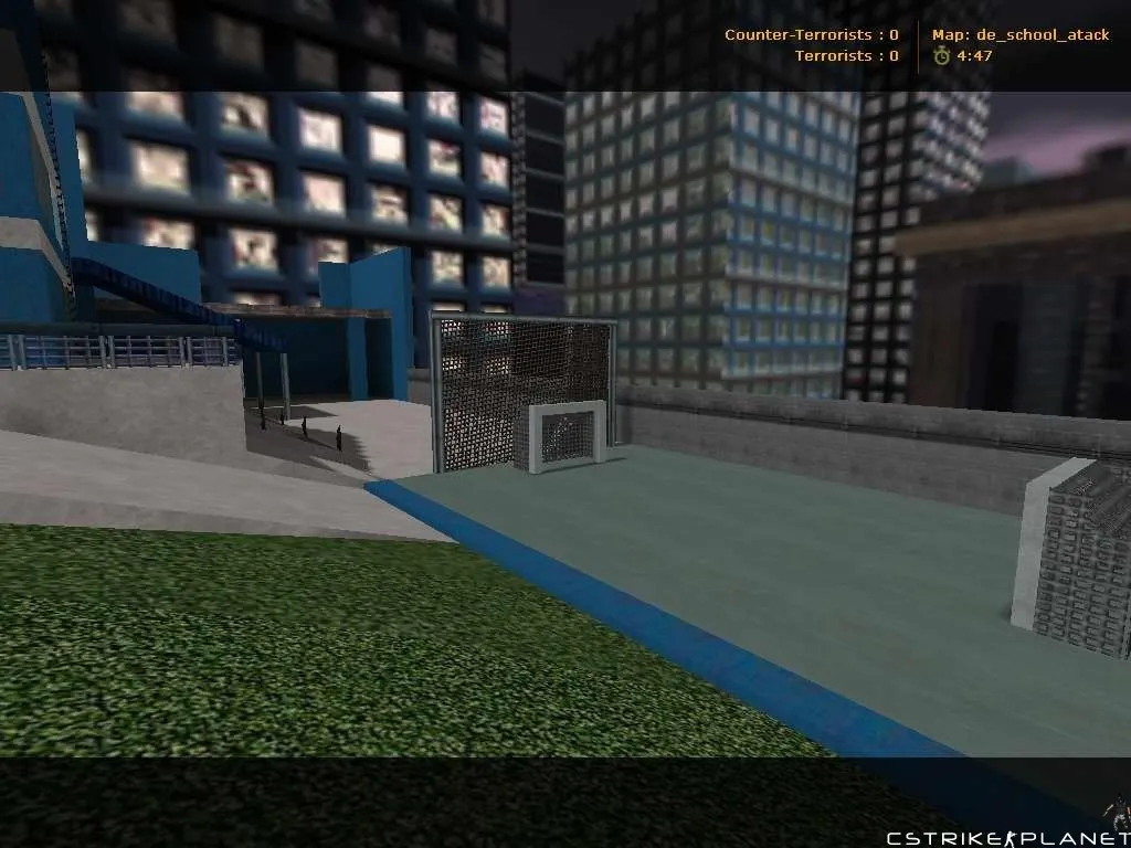 Карта de_school_atack для CS 1.6: Стратегии и тактики — скриншот 2