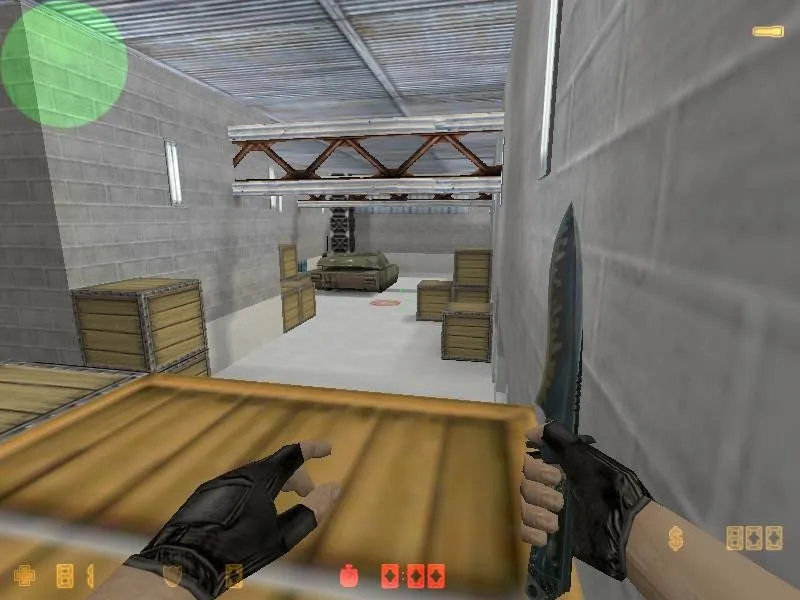 Скачать Карта de_striker для CS 1.6 – Тактика и особенности - Скриншот