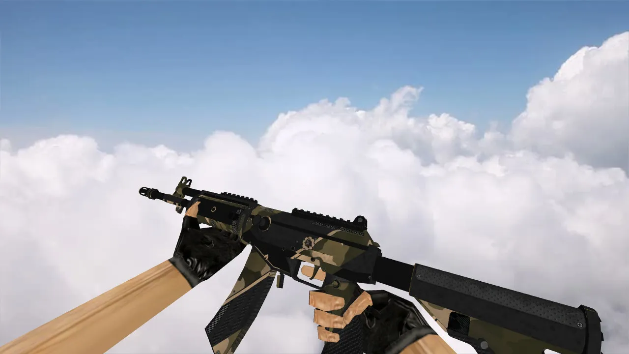 Скачать Модель «Galil Чёрный песок» для CS 1.6: Скачай сейчас - Скриншот