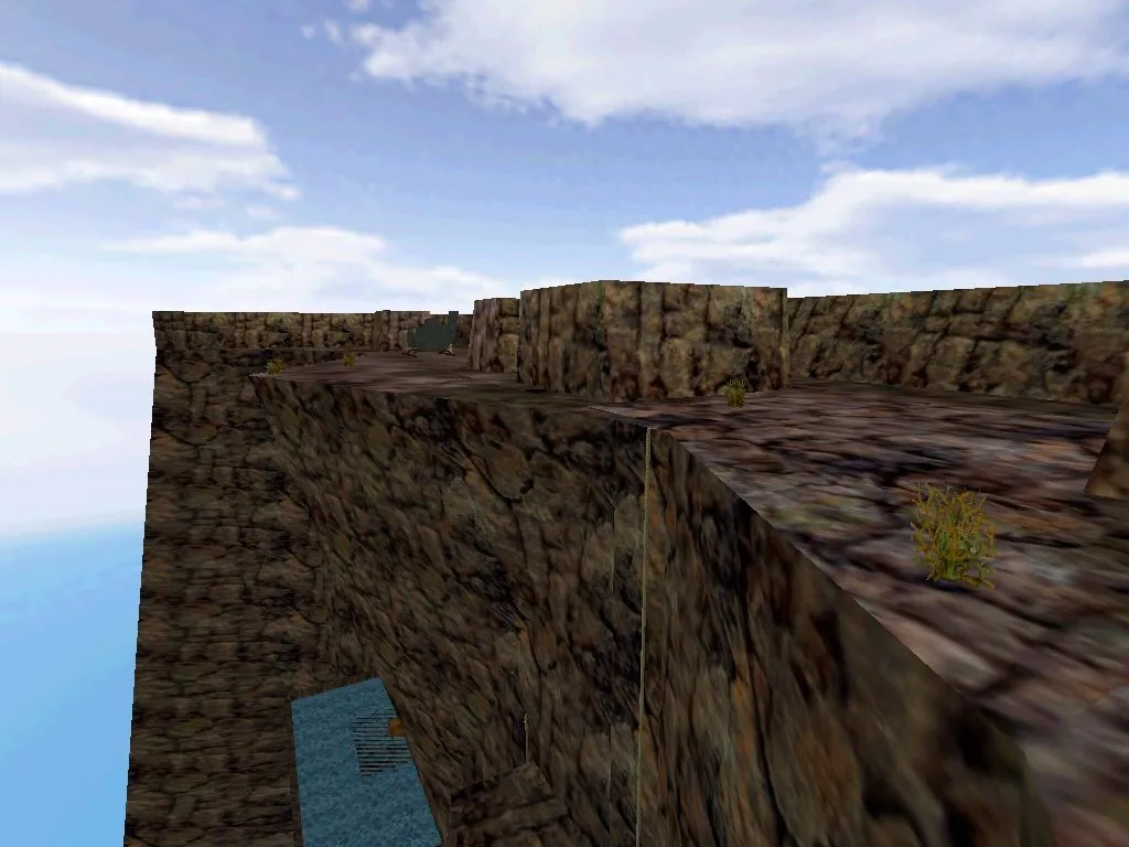Карта «climb» для CS 1.6: тренировка трюков, маршруты, точки зацепа и оптимизация — скриншот 3