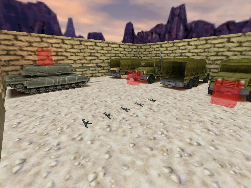 Скачать deathrun_army_fixed — карта deathrun для CS 1.6: тактика, точки, .nav для ботов, оптимизация - Скриншот