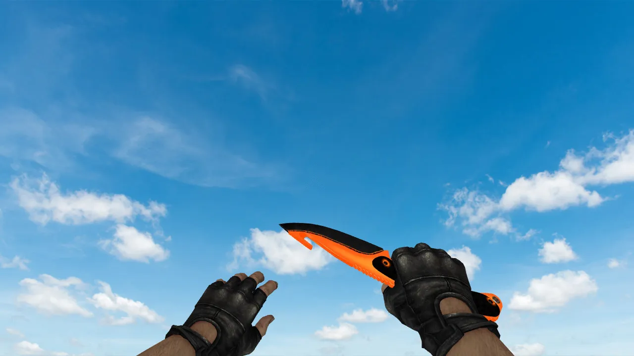 Скачать Модель «Gut Knife Lavatron» для CS 1.6: v_, p_, w_ нож, анимация осмотра, звуки, текстуры - Скриншот