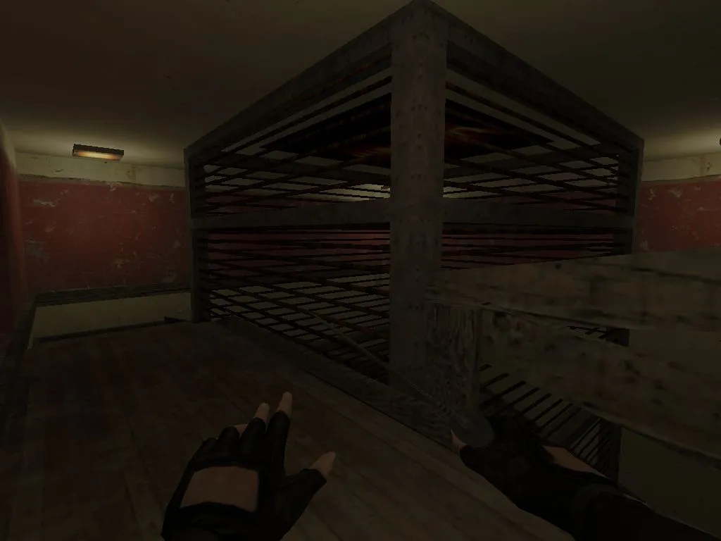 Скачать deathrun_horror для CS 1.6: карта с ловушками, раундами и бот-поддержкой .nav - Скриншот