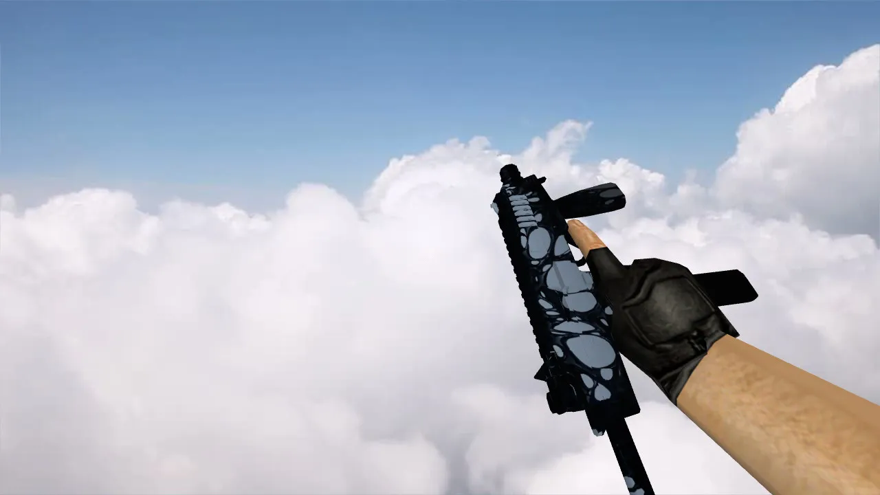Скачать Модель MP9 «Слизь» для CS 1.6 - Оружие с уникальным дизайном - Скриншот
