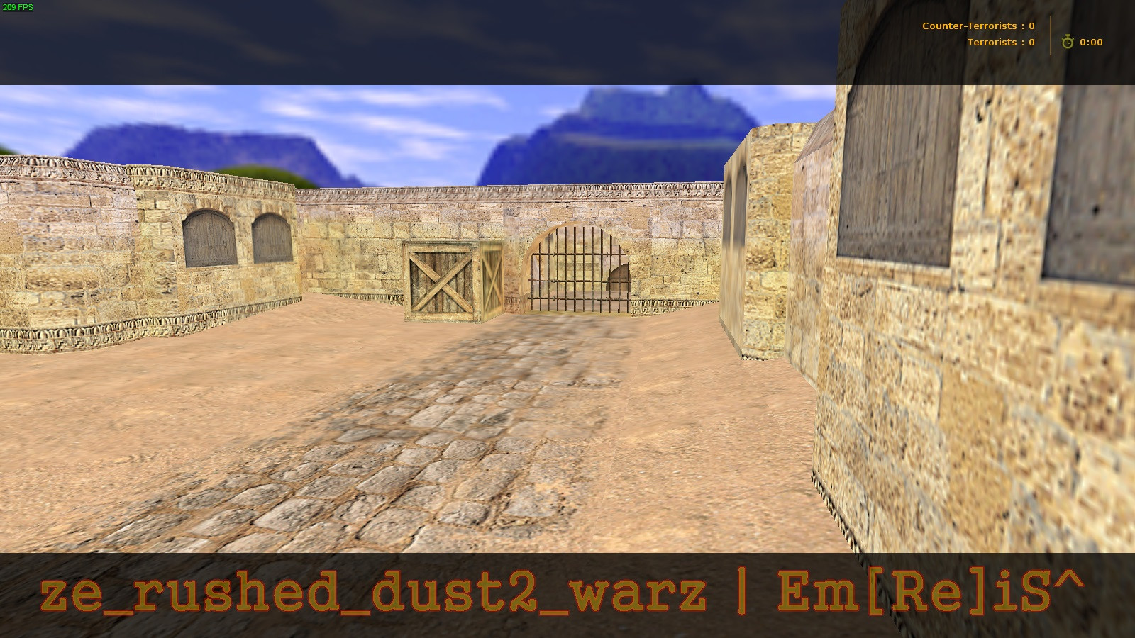 Скачать ze_rushed_dust2_warz | World War Z - Скриншот