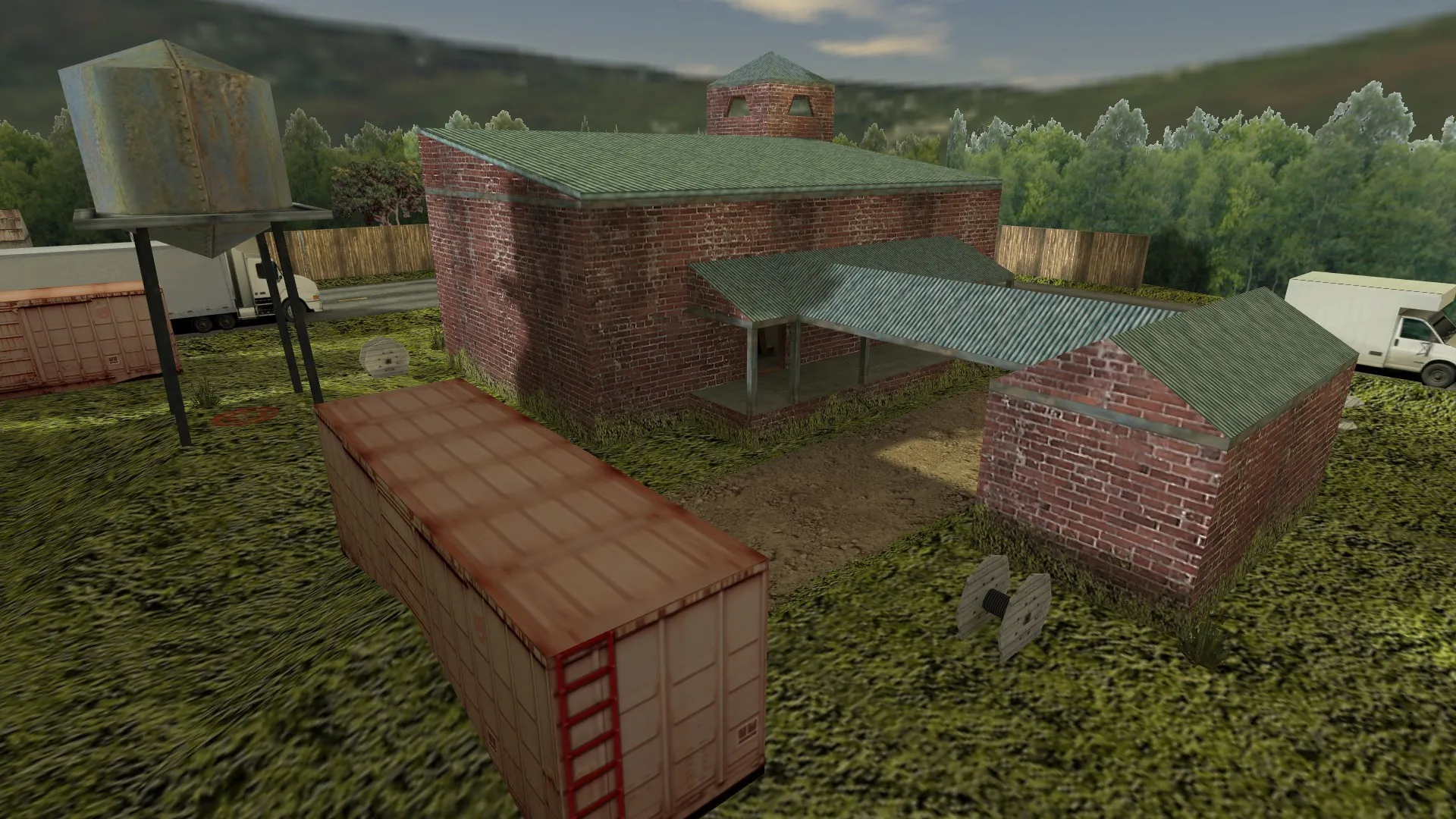 Скачать Карта de_northwood для CS 1.6 – Тактика, баланс и оптимизация - Скриншот