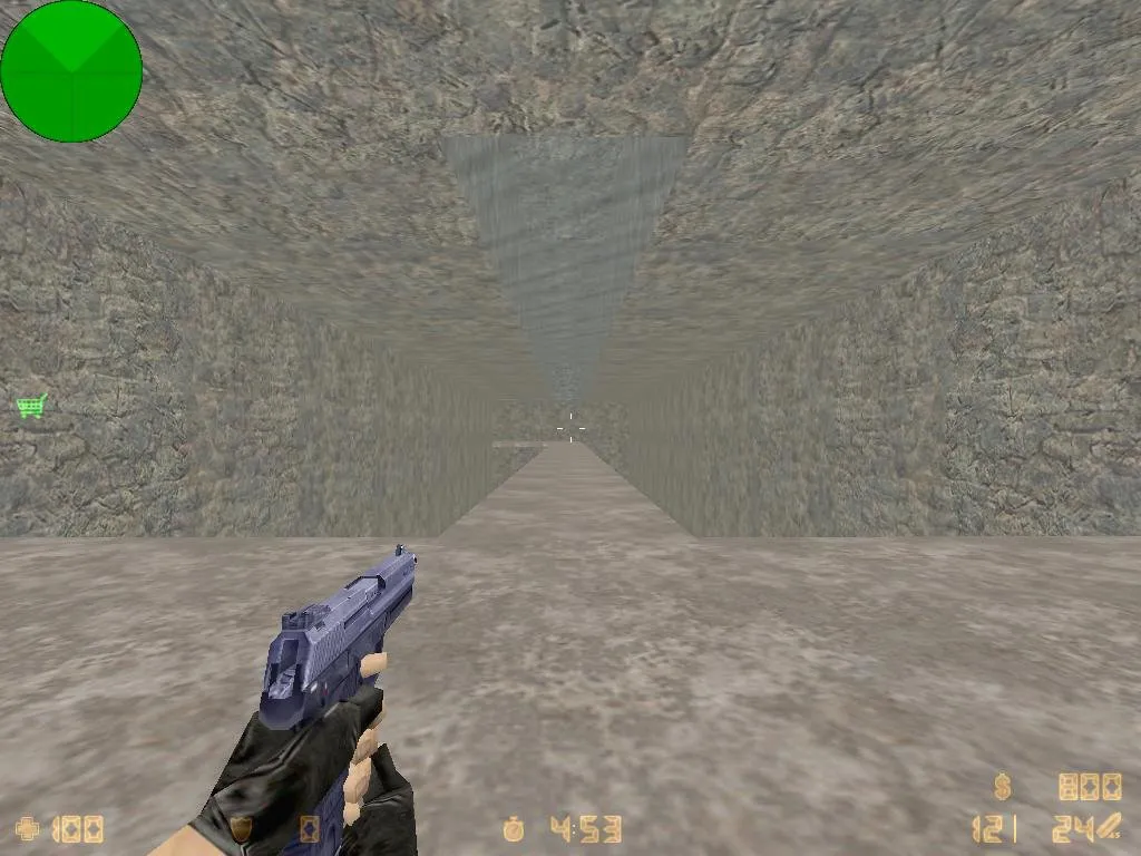 Скачать deathrun_wonker для CS 1.6: карта Deathrun, точки, раунды и настройка под сервер - Скриншот