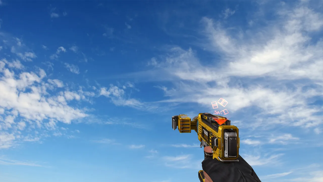 Скачать Модель Voxel Short Gun для CS 1.6 - Совершенствуй свой стиль - Скриншот