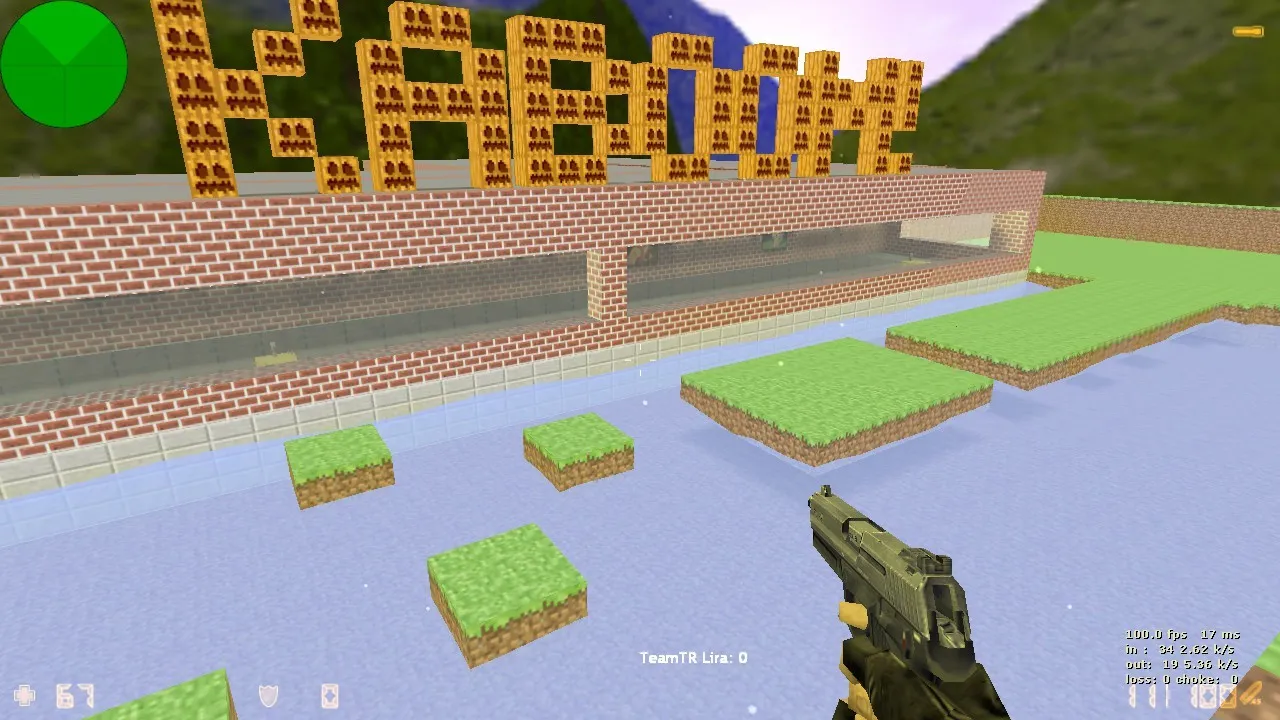 Скачать dr_minecraft_final — deathrun карта для CS 1.6: ловушки, точки, .nav и оптимизация - Скриншот