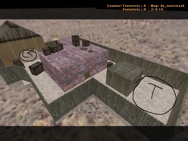 Скачать Карта de_toxicwaste для CS 1.6 - Погружение в атмосферу опасности - Скриншот