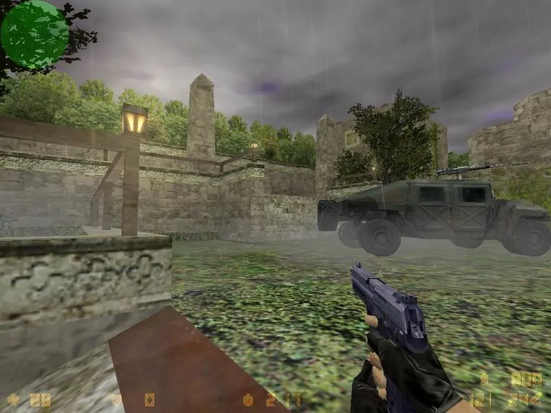 Карта de_killers для CS 1.6 — стратегический бой на улицах — скриншот 1