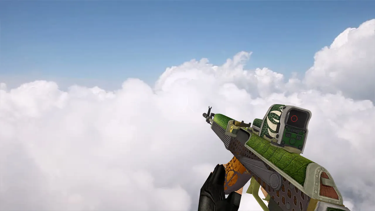 Скачать Модель «AK-103 Reptile» для CS 1.6 – Идеальный выбор для геймеров - Скриншот