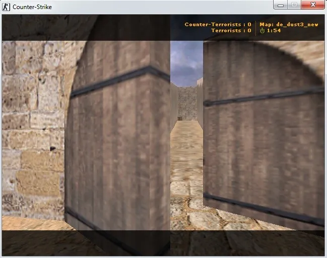 Скачать de_dust3_new — DE карта для CS 1.6: тактика, баланс сторон, .nav, оптимизация wpoly/epoly - Скриншот