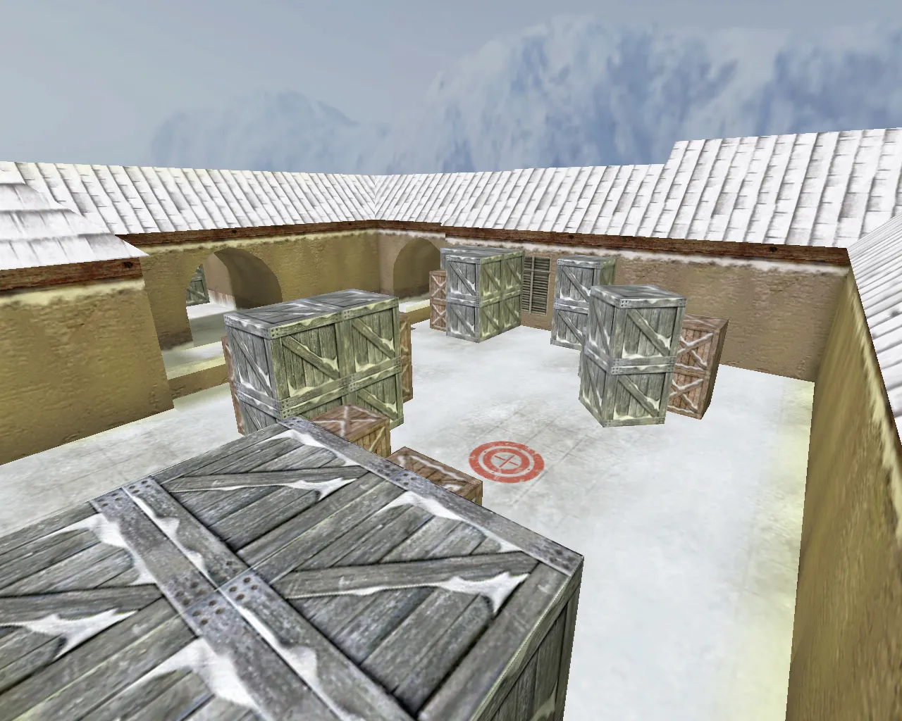 Скачать Карта de_inferno_snow для CS 1.6 - Полное руководство и анализ - Скриншот