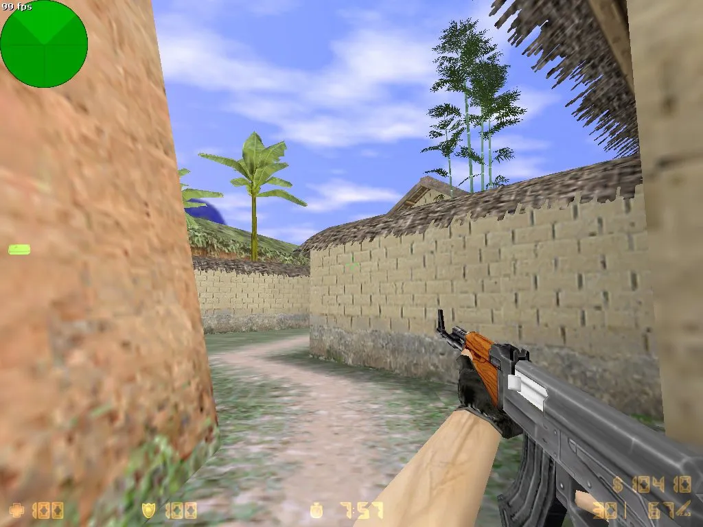 Скачать Карта de_nifan для CS 1.6: Динамичная тактика и баланс - Скриншот