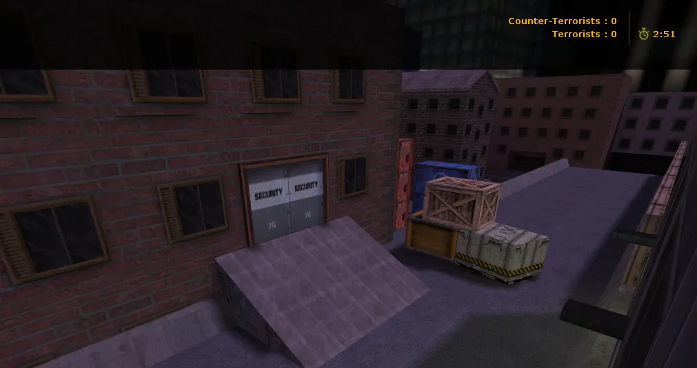 Скачать Карта de_assault32_c4 для CS 1.6: баланс сторон, точки под плент и контроль центра - Скриншот